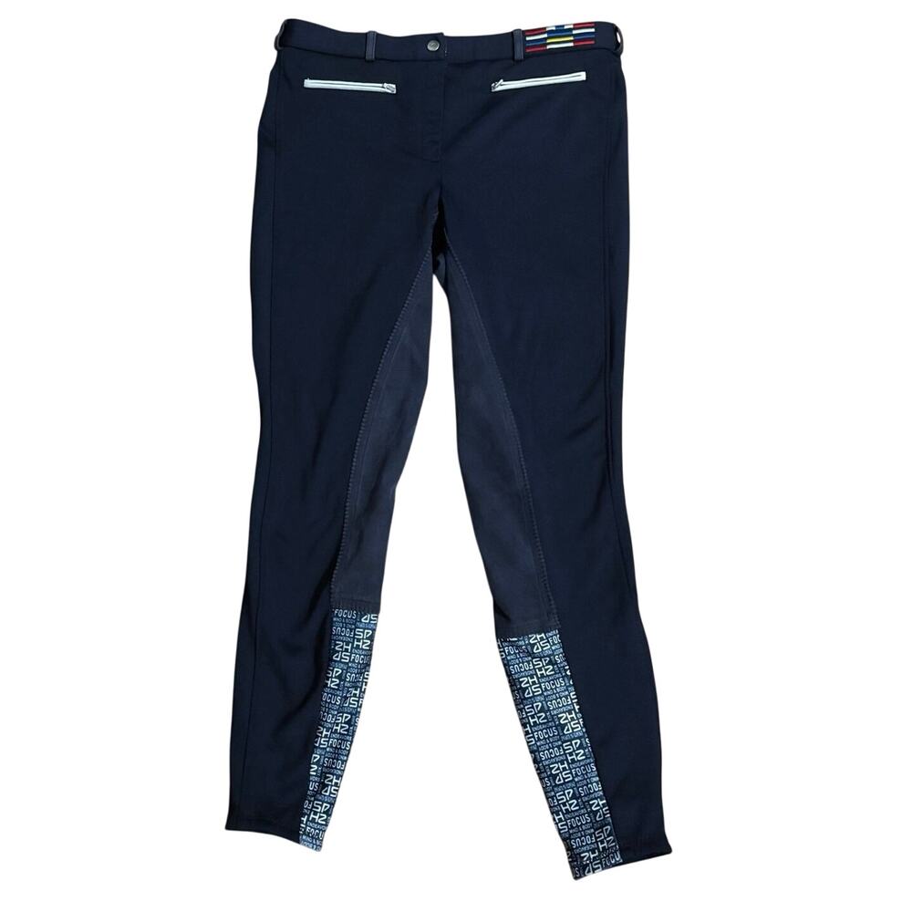 Horze Supreme Women’s Size 30 Riding Breeches Pants Equestrian Navy Blue
